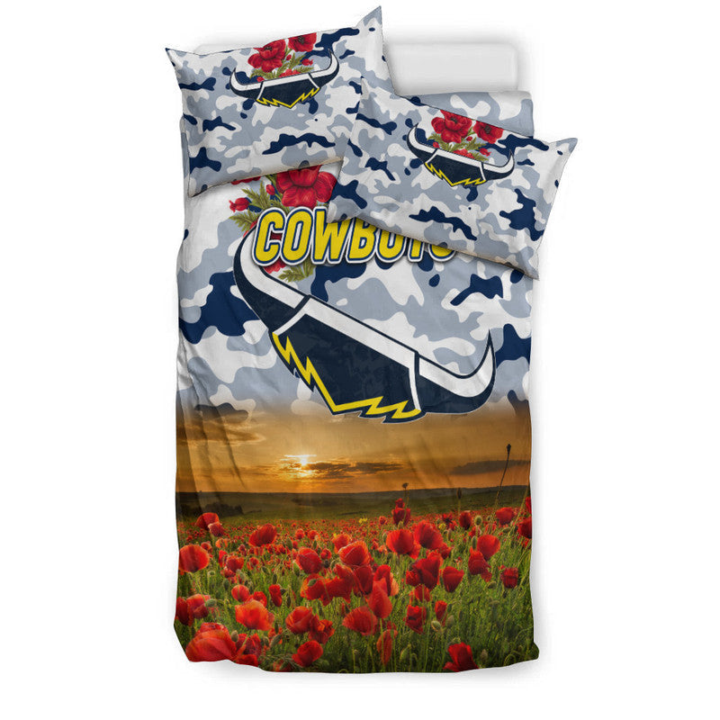 north-queensland-cowboys-anzac-2022-bedding-set-poppy-flowers-vibes-white