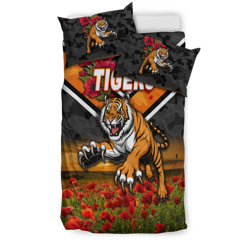 wests-tigers-anzac-2022-bedding-set-poppy-flowers-vibes