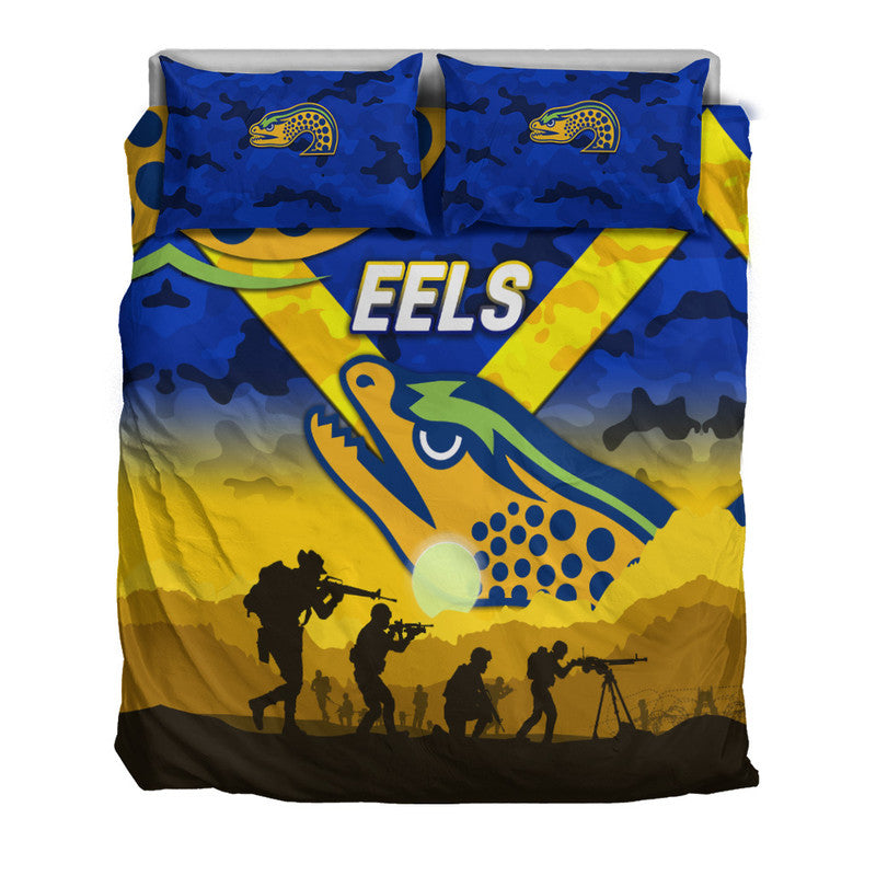 parramatta-eels-anzac-2022-bedding-set-simple-style-blue