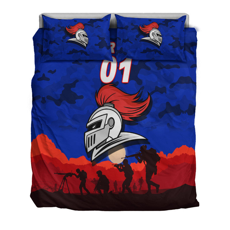 custom-personalised-newcastle-knights-anzac-2022-bedding-set-simple-style