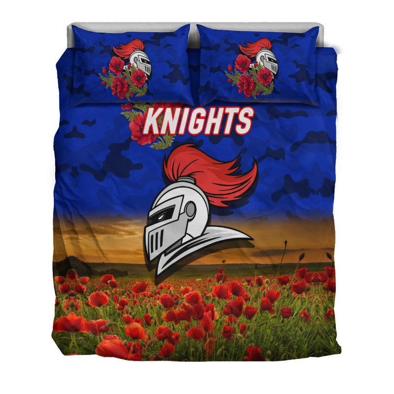 newcastle-knights-anzac-2022-bedding-set-poppy-flowers-vibes