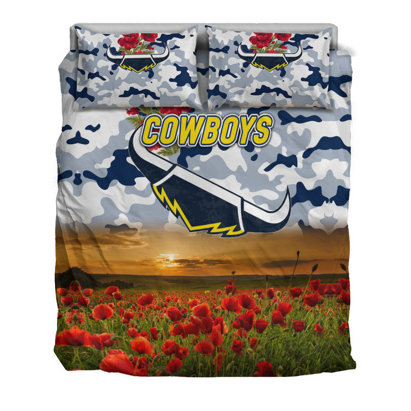 north-queensland-cowboys-anzac-2022-bedding-set-poppy-flowers-vibes-white