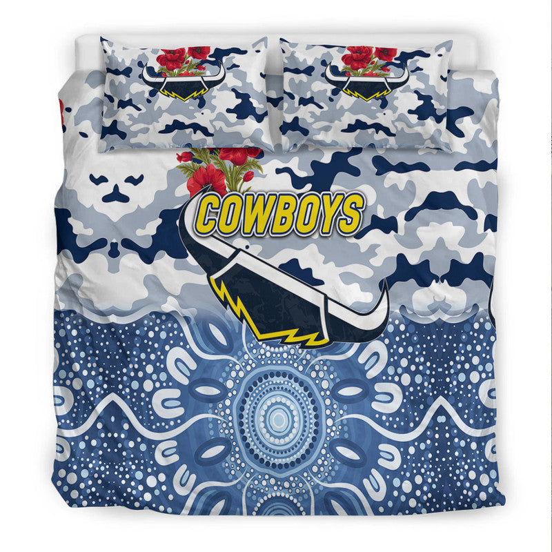 north-queensland-cowboys-anzac-2022-bedding-set-indigenous-vibes-white