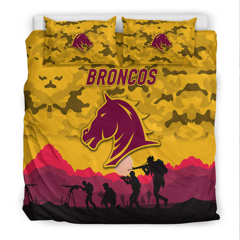 brisbane-broncos-anzac-2022-bedding-set-simple-style-gold