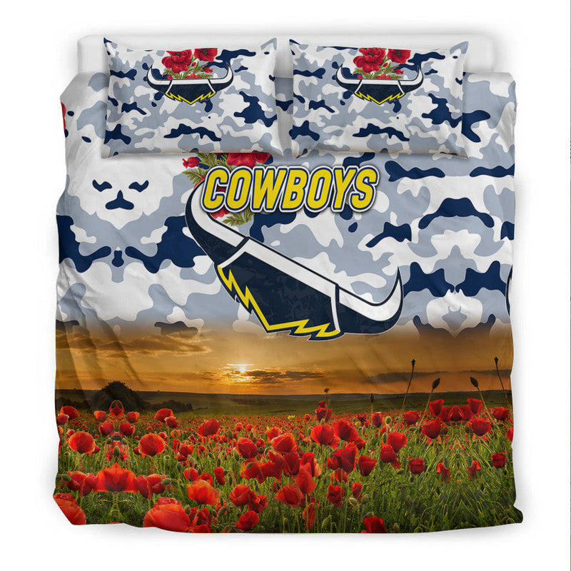 north-queensland-cowboys-anzac-2022-bedding-set-poppy-flowers-vibes-white