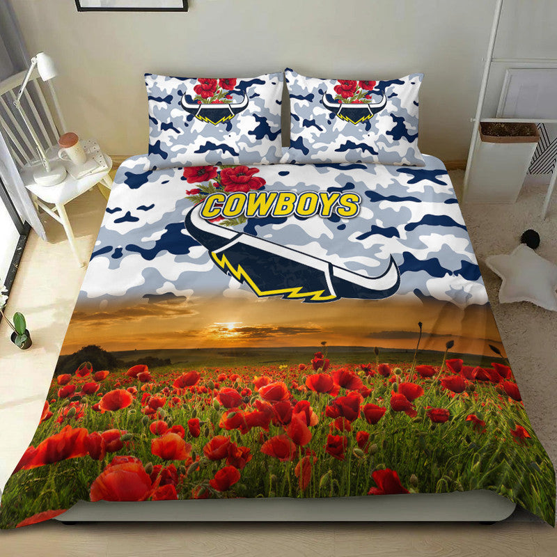 north-queensland-cowboys-anzac-2022-bedding-set-poppy-flowers-vibes-white