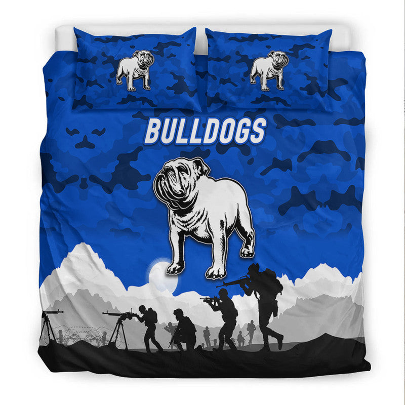 canterbury-bankstown-bulldogs-anzac-2022-bedding-set-simple-style-blue