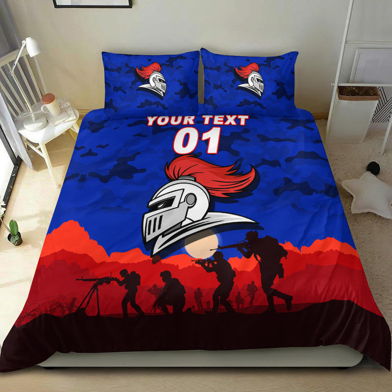 custom-personalised-newcastle-knights-anzac-2022-bedding-set-simple-style