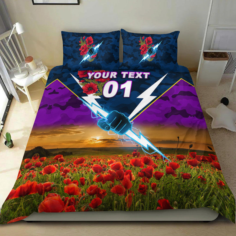 custom-personalised-melbourne-storm-anzac-2022-bedding-set-poppy-flowers-vibes