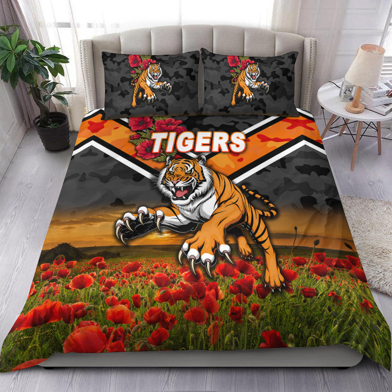 wests-tigers-anzac-2022-bedding-set-poppy-flowers-vibes