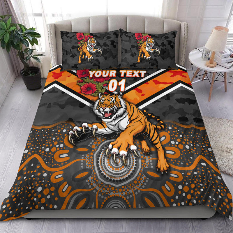 custom-personalised-wests-tigers-anzac-2022-bedding-set-indigenous-vibes