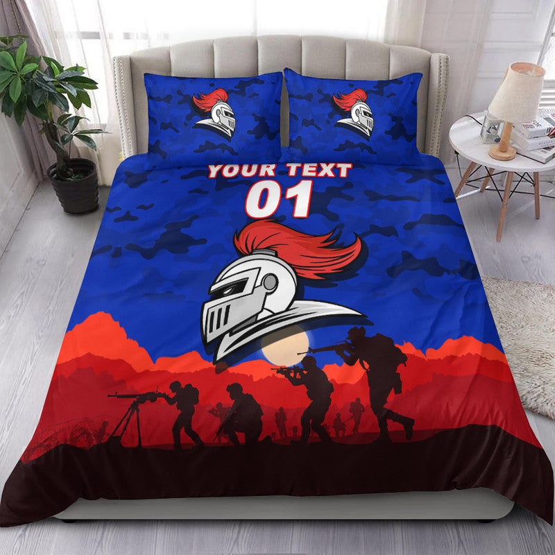 custom-personalised-newcastle-knights-anzac-2022-bedding-set-simple-style