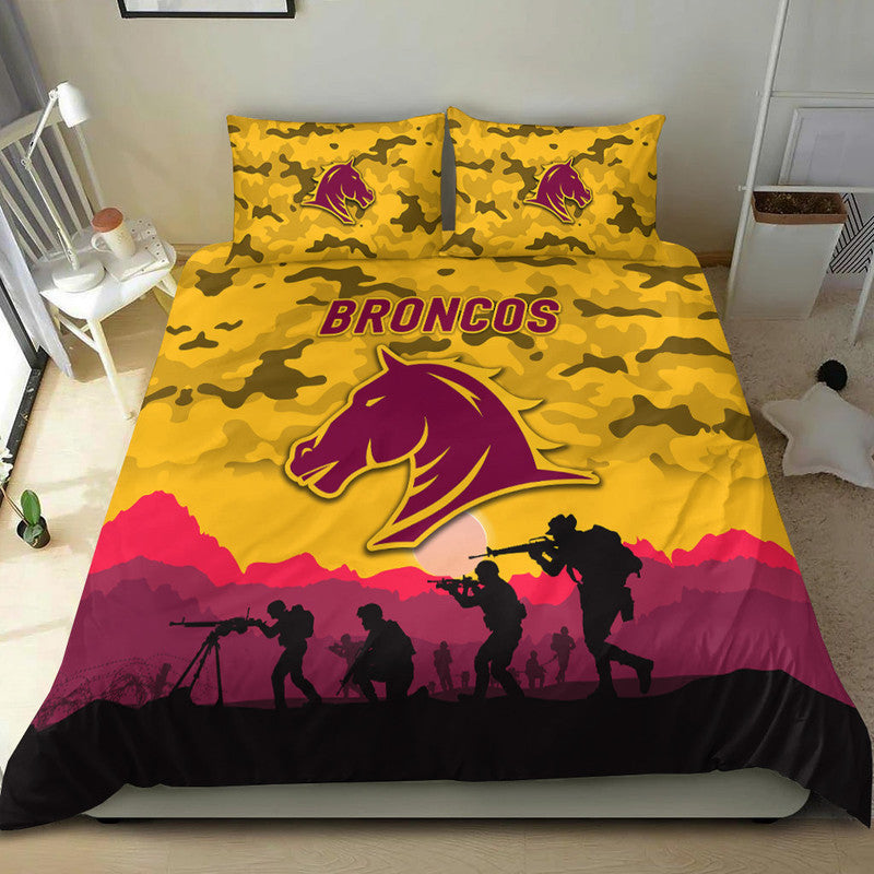 brisbane-broncos-anzac-2022-bedding-set-simple-style-gold