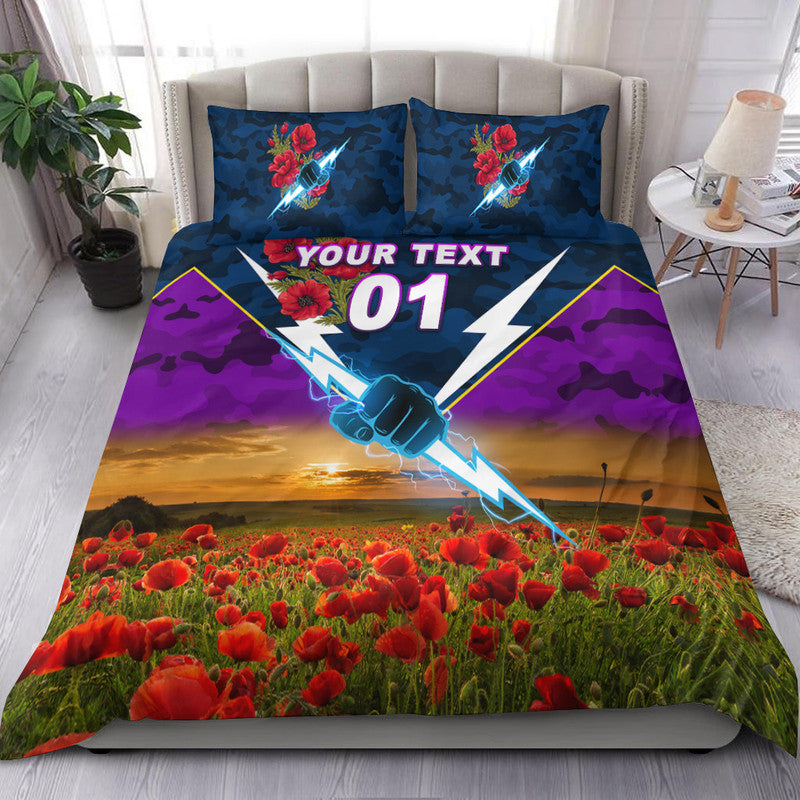 custom-personalised-melbourne-storm-anzac-2022-bedding-set-poppy-flowers-vibes