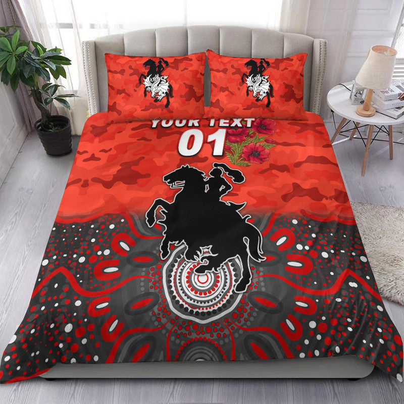 custom-personalised-st-george-illawarra-dragons-anzac-2022-bedding-set-indigenous-vibes-red