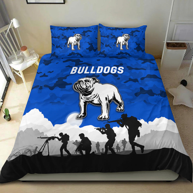 canterbury-bankstown-bulldogs-anzac-2022-bedding-set-simple-style-blue