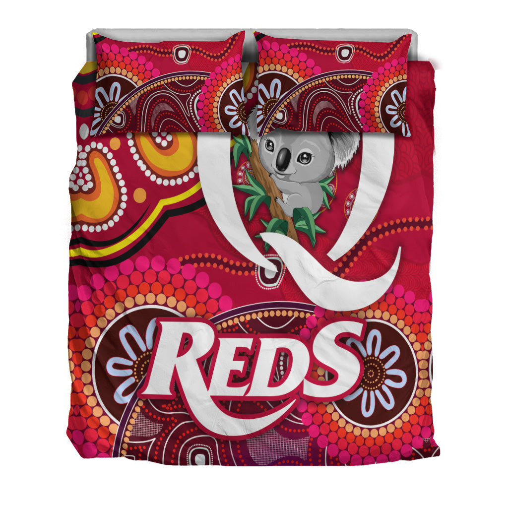 queensland-reds-aboriginal-bedding-set-koala-indigenous-vibes