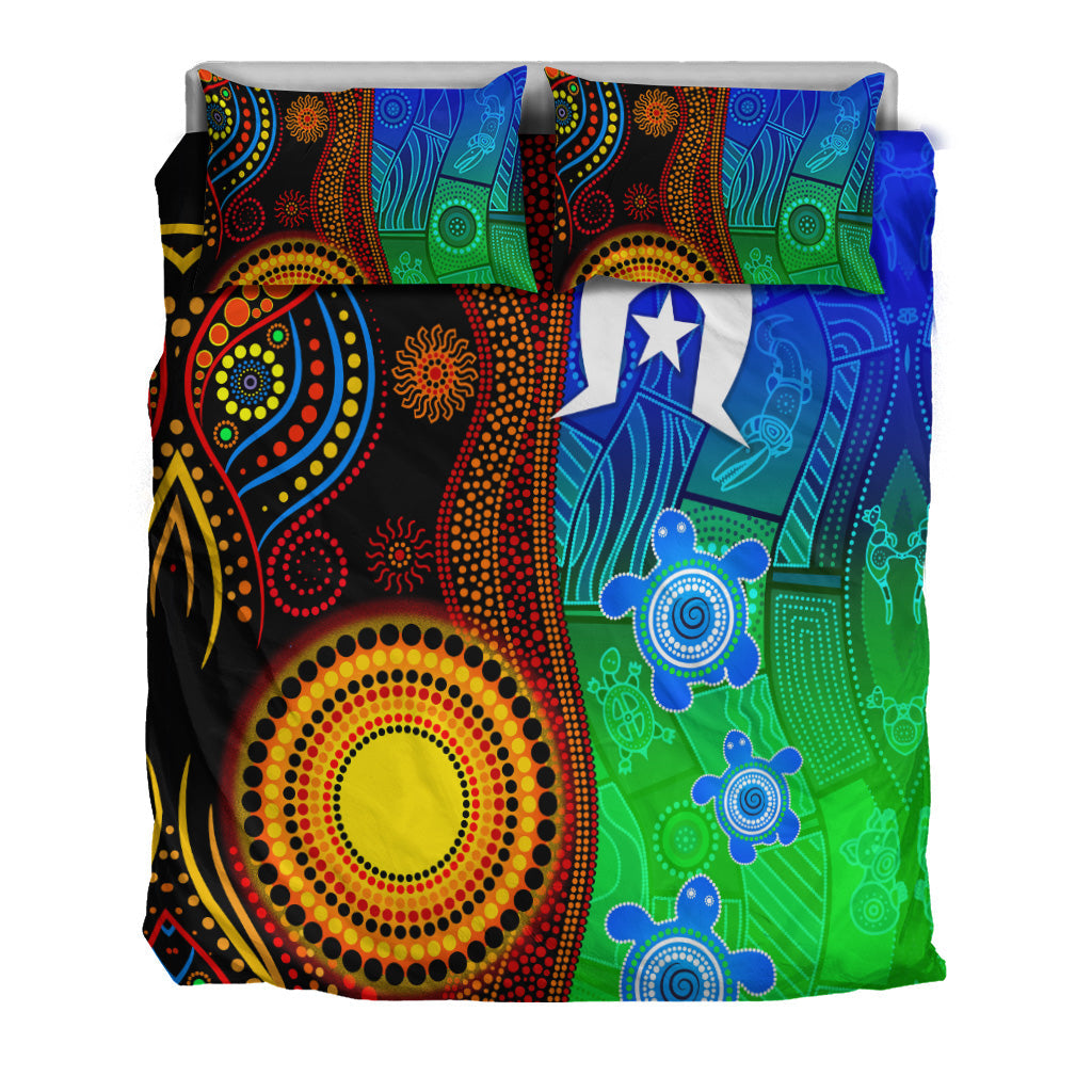 australia-indigenous-aboriginal-and-torres-strait-islands-bedding-set-flag-vibes