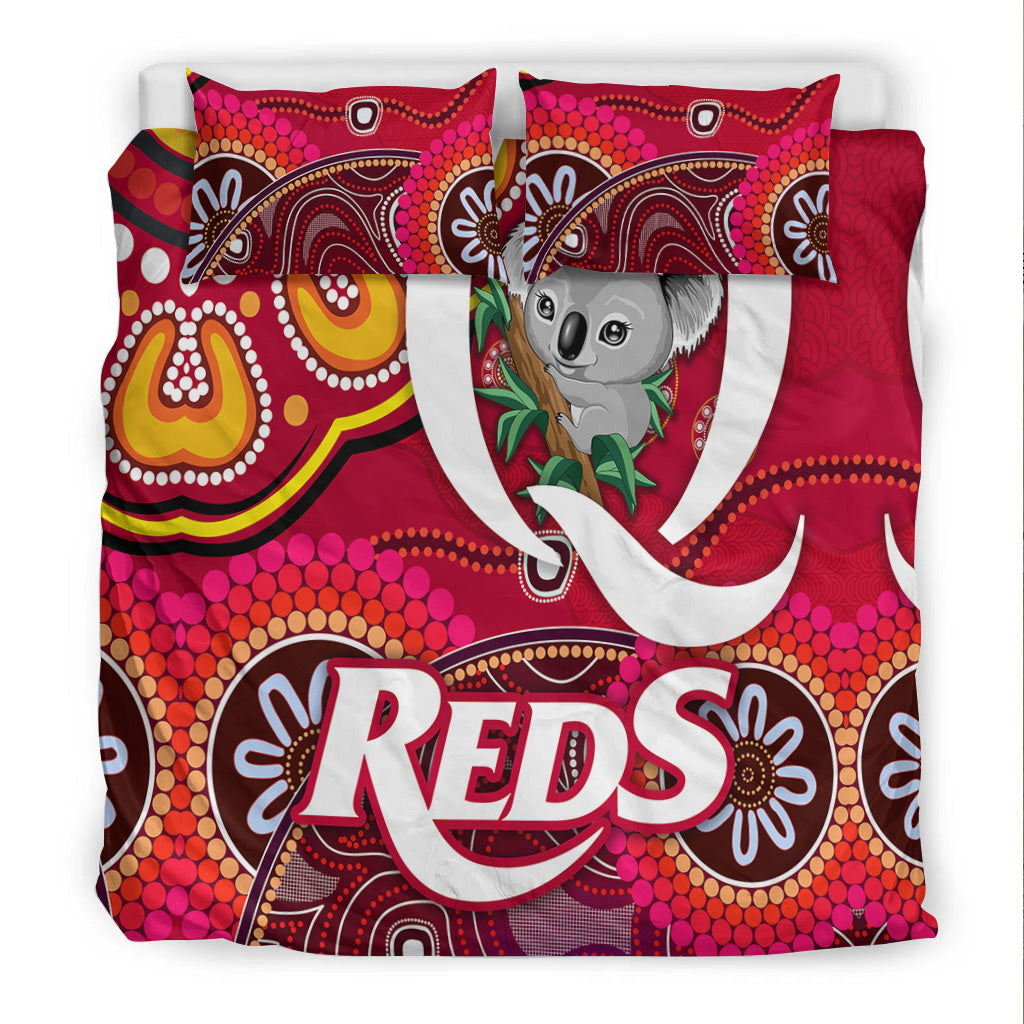 queensland-reds-aboriginal-bedding-set-koala-indigenous-vibes