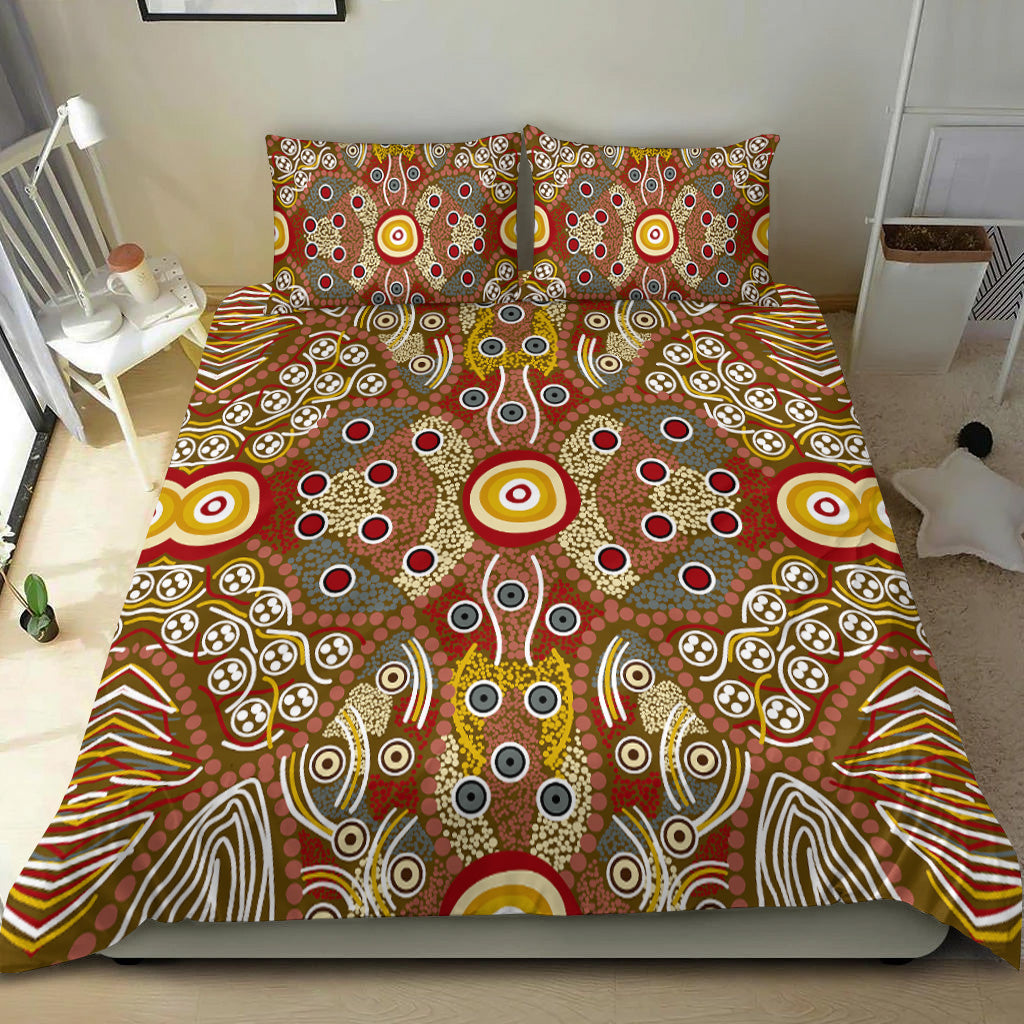 aboriginal-art-dot-vibes-bedding-set-indigenous-no-2