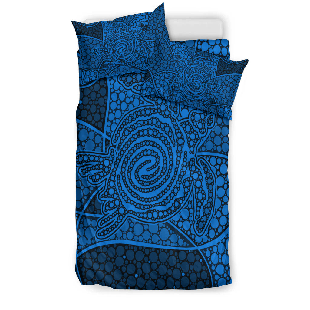 turtle-bedding-set-aboriginal-blue-style