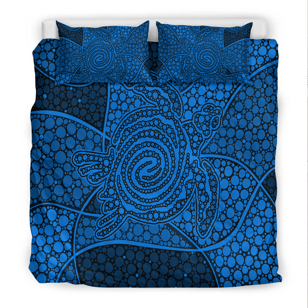 turtle-bedding-set-aboriginal-blue-style