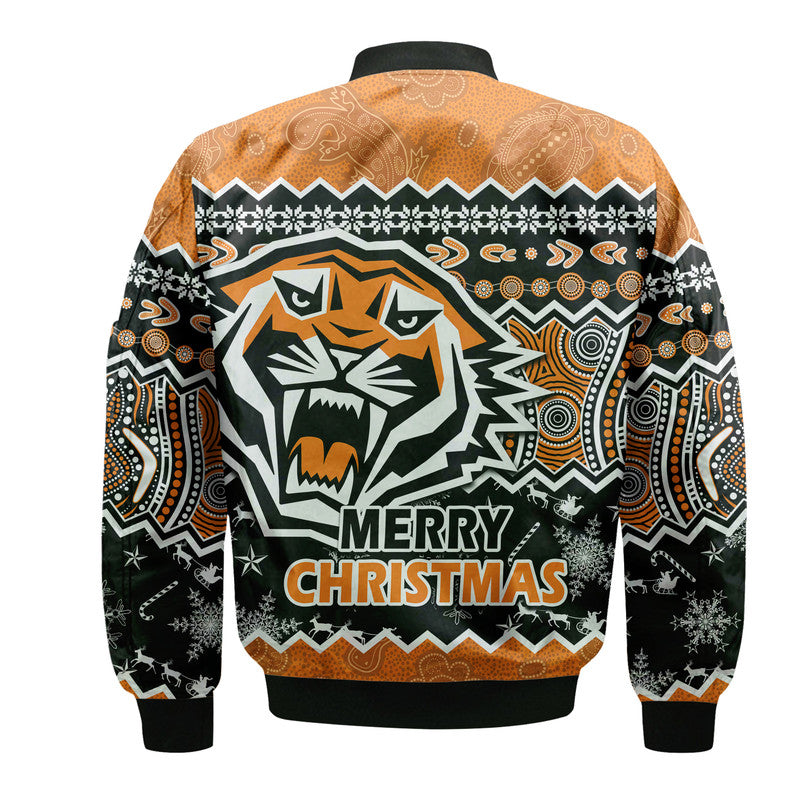 wests-tigers-aboriginal-christmas-vibe-gold-version-bomber-jacket