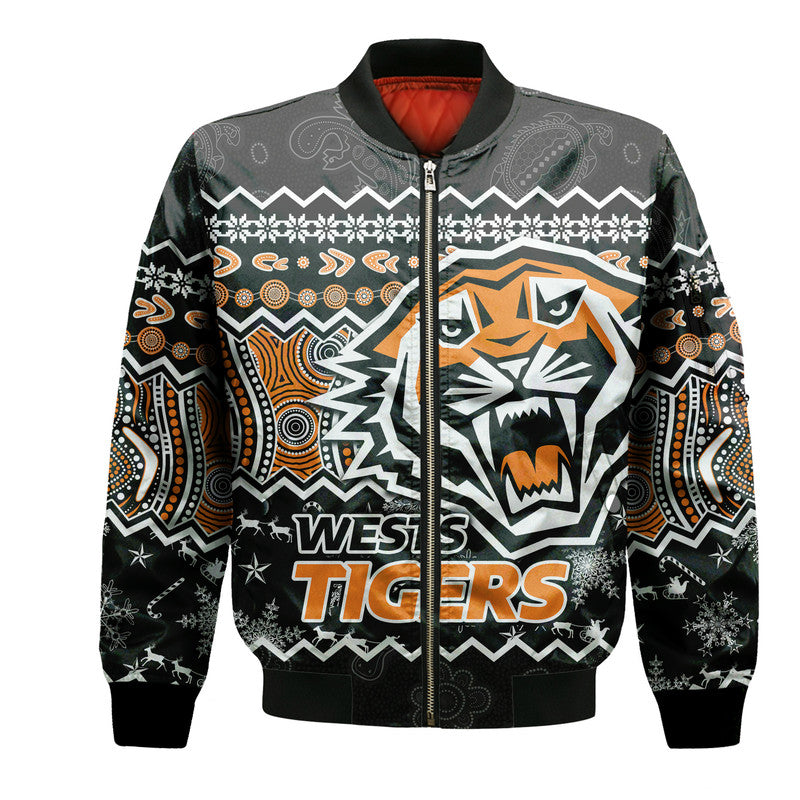 wests-tigers-aboriginal-christmas-vibe-black-version-bomber-jacket