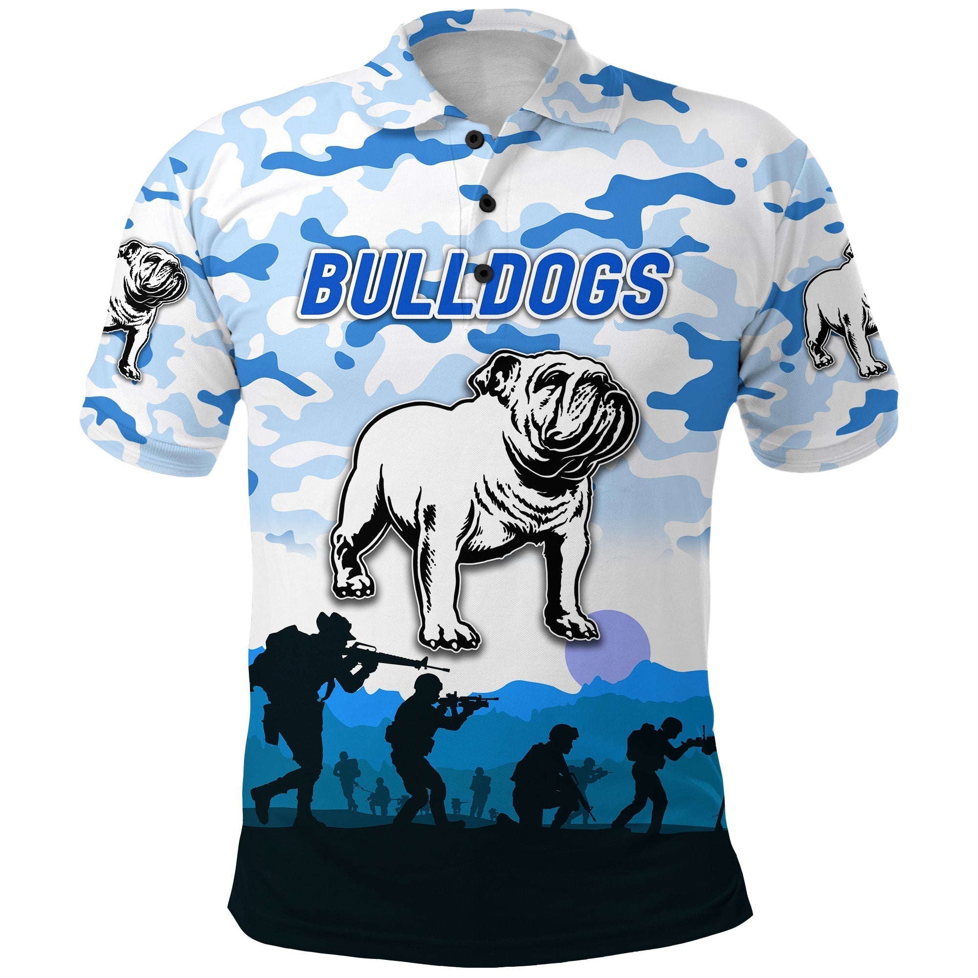 bulldogs-anzac-polo-shirt-simple-style-white