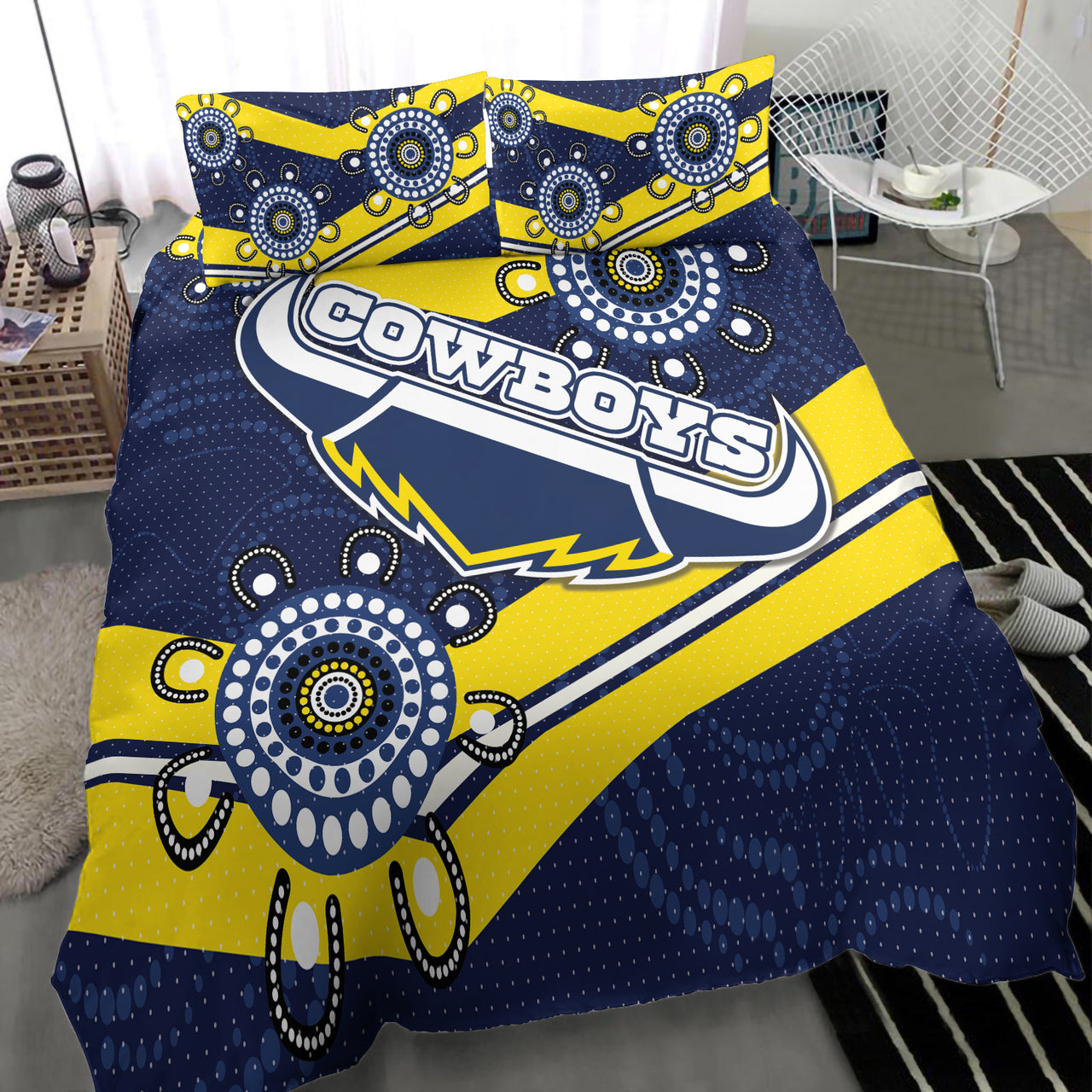 cowboys-rugby-bedding-set-custom-aussie-cowboys-bedding-set