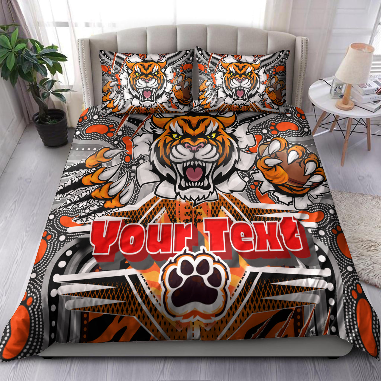 tigers-rugby-aboriginal-bedding-set-custom-indigenous-super-wests-tigers-scratch-style