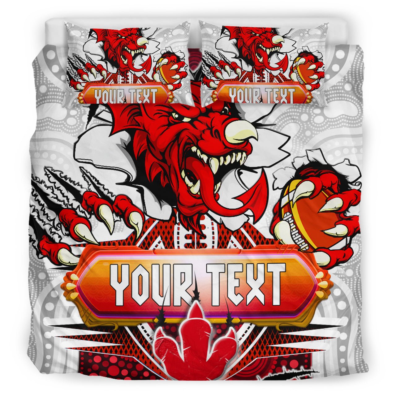 st-george-aboriginal-rugby-bedding-set-custom-indigenous-super-dragons-scratch-style