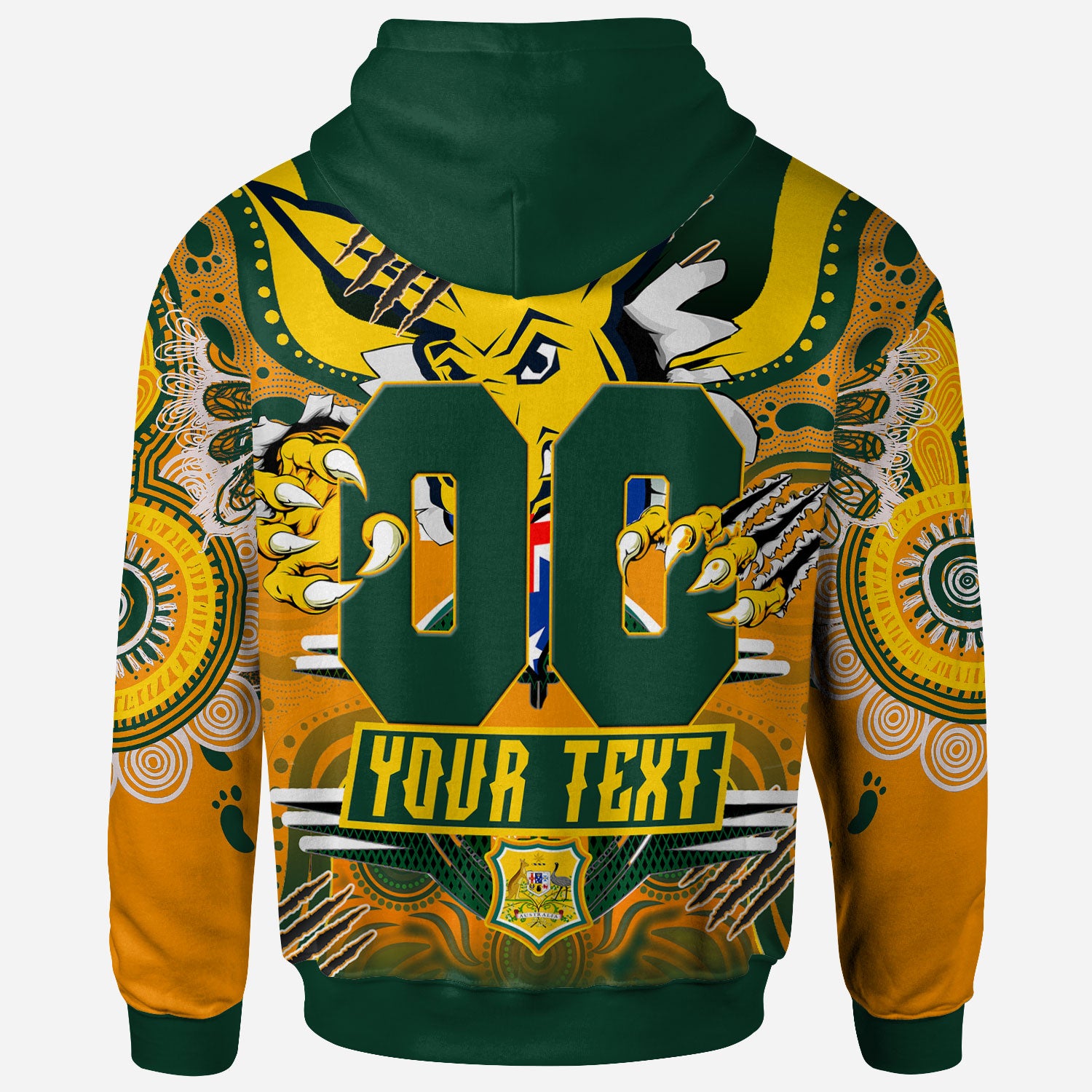 wallabies-rugby-aboriginal-hoodie-custom-super-indigenous-wallabies-championship-scratch-style-hoodie