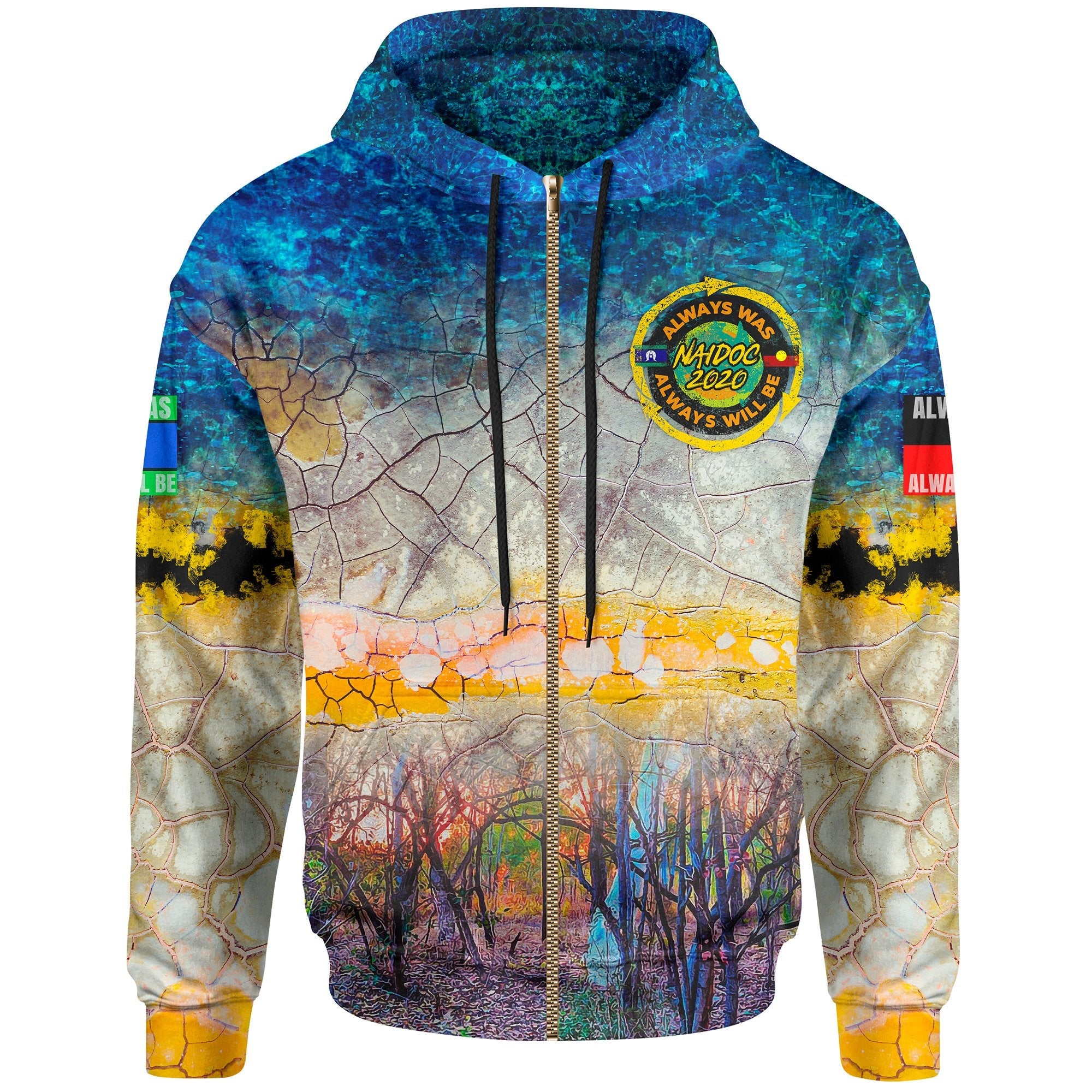 Zip-up Hoodie - Naidoc Week 2020 - Unisex