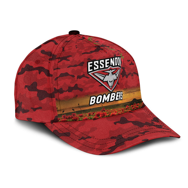 essendon-bombers-anzac-afl-classic-cap-poppy-vibes-red