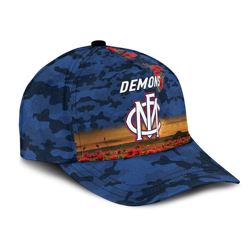 melbourne-demons-anzac-afl-classic-cap-poppy-vibes