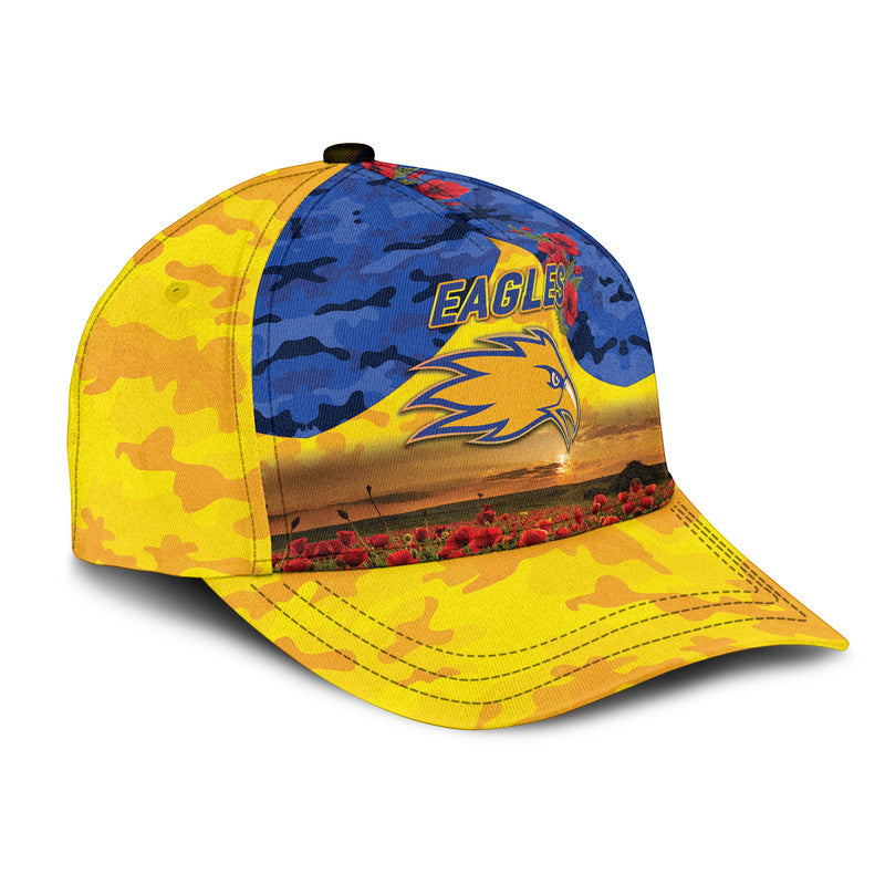 west-coast-eagles-anzac-afl-classic-cap-poppy-vibes-gold