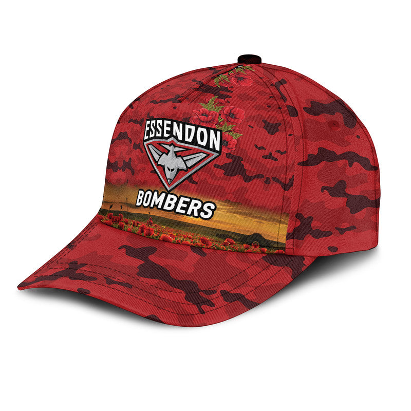 essendon-bombers-anzac-afl-classic-cap-poppy-vibes-red