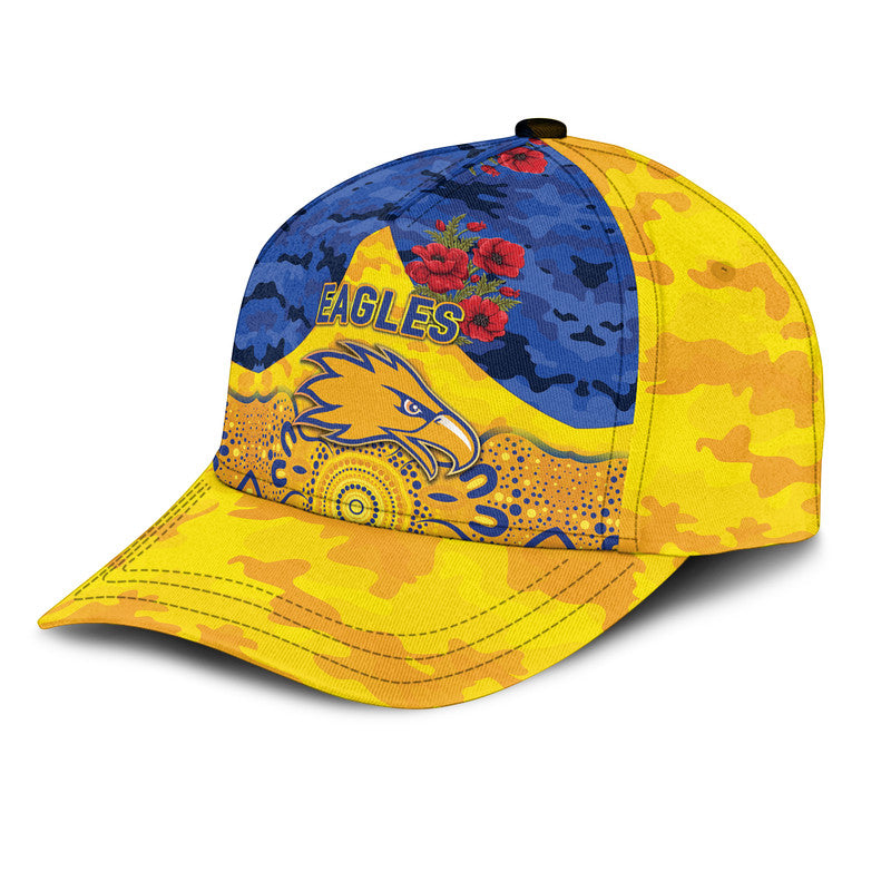 west-coast-eagles-anzac-afl-classic-cap-indigenous-vibes-gold