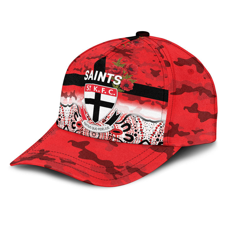 custom-personalised-st-kilda-saints-anzac-afl-classic-cap-indigenous-vibes