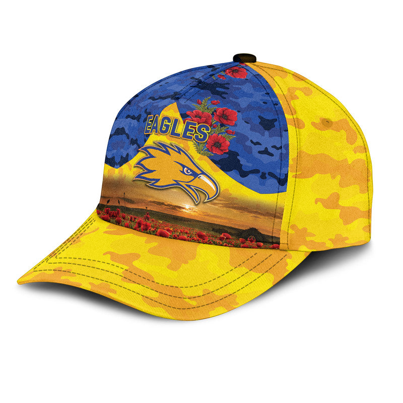 west-coast-eagles-anzac-afl-classic-cap-poppy-vibes-gold