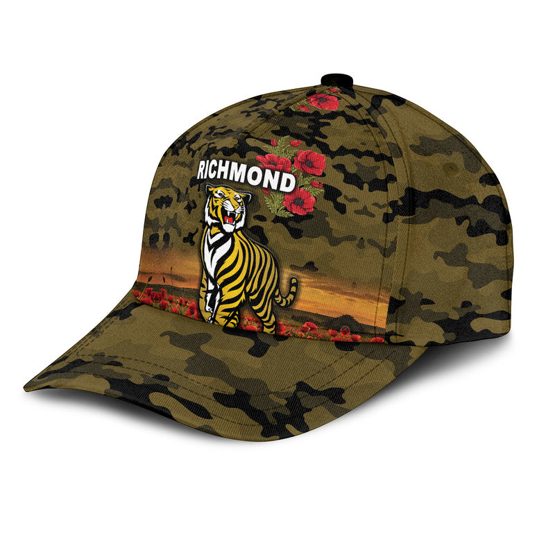 richmond-tigers-anzac-afl-classic-cap-poppy-vibes-black