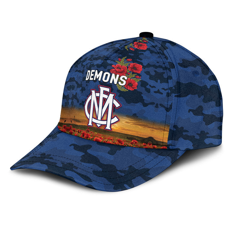 melbourne-demons-anzac-afl-classic-cap-poppy-vibes