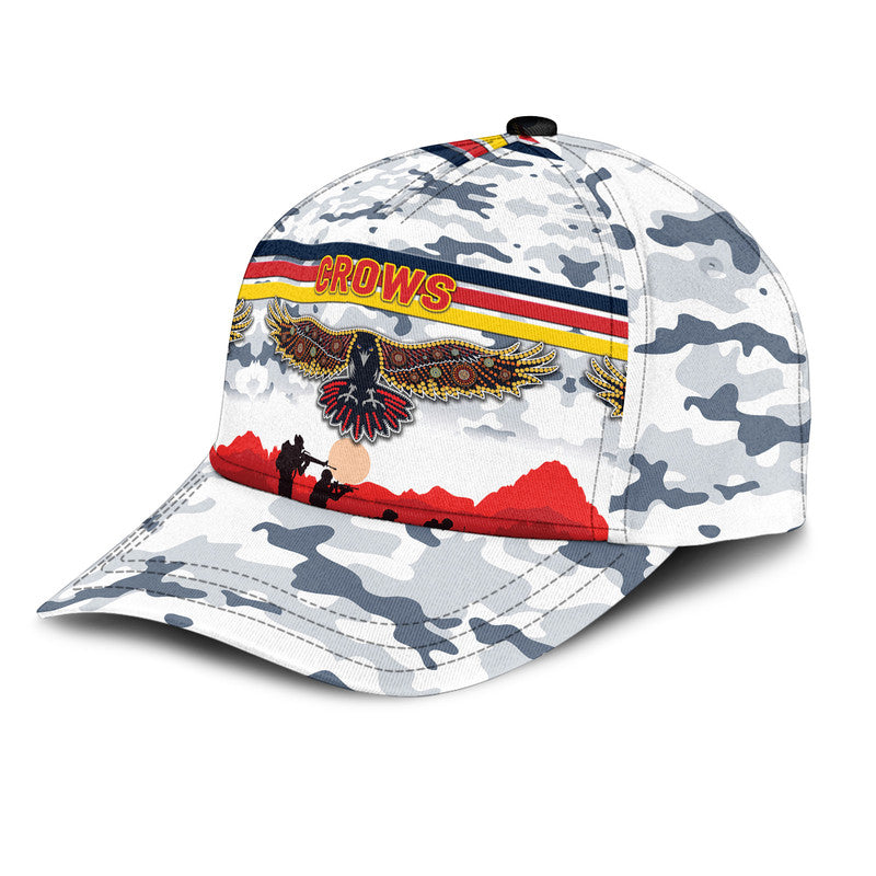 custom-personalised-adelaide-crows-anzac-afl-classic-cap-simple-style-white