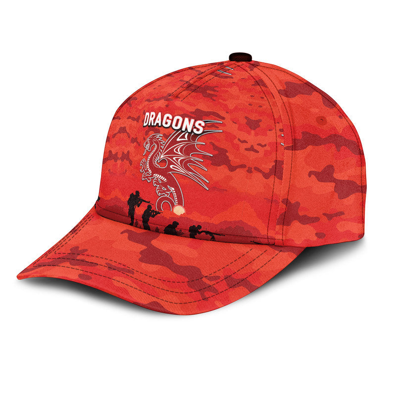 st-george-illawarra-dragons-anzac-2022-nrl-classic-cap-simple-style-red