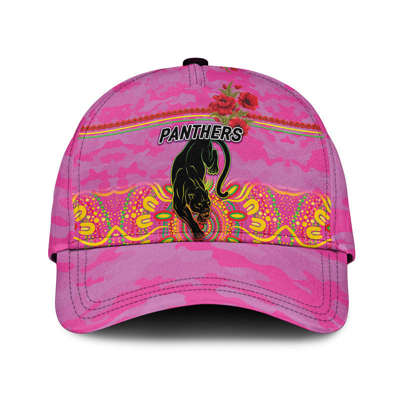 custom-personalised-penrith-panthers-anzac-2022-nrl-classic-cap-indigenous-vibes-pink