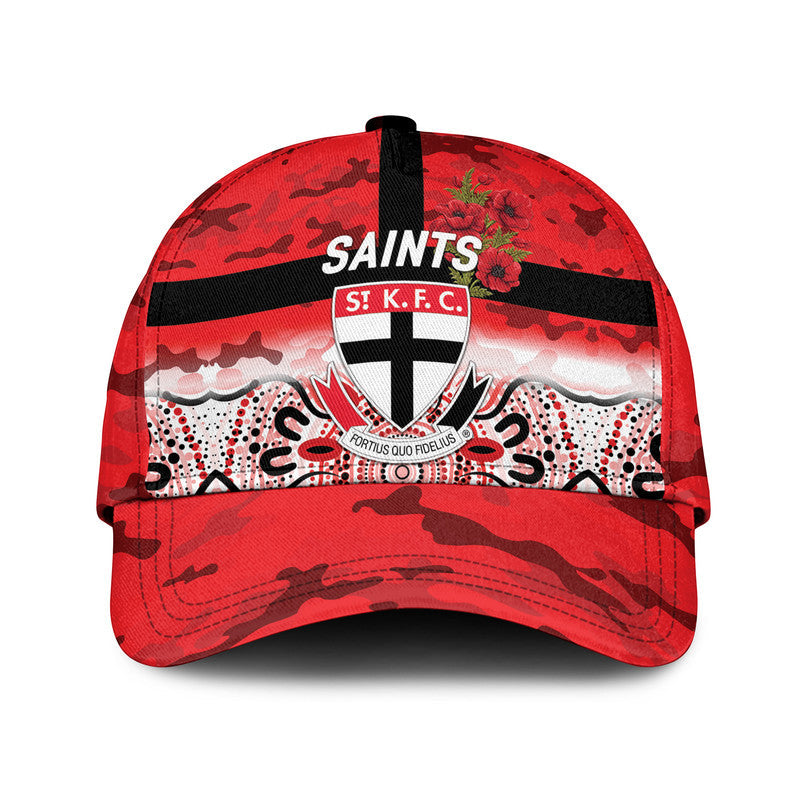 custom-personalised-st-kilda-saints-anzac-afl-classic-cap-indigenous-vibes