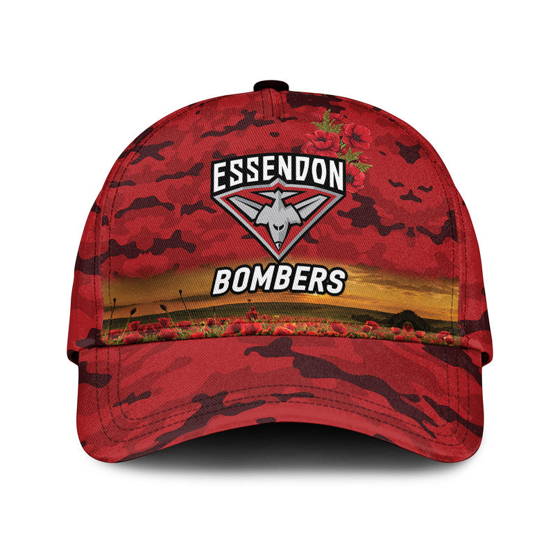 essendon-bombers-anzac-afl-classic-cap-poppy-vibes-red