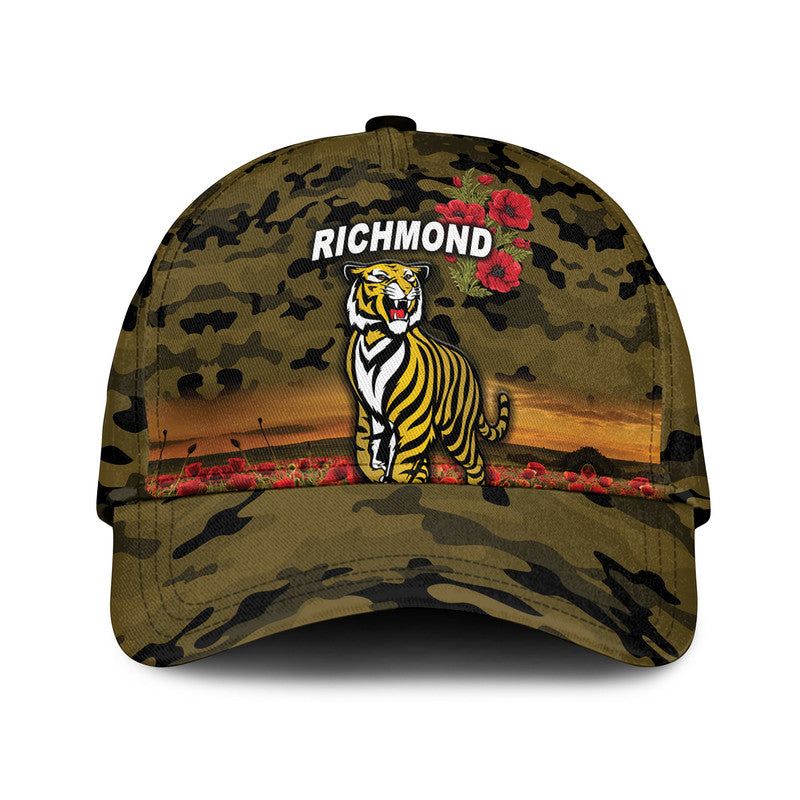 richmond-tigers-anzac-afl-classic-cap-poppy-vibes-black