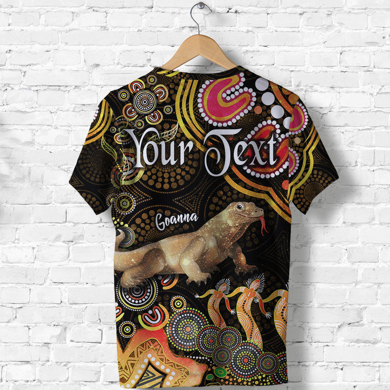 custom-personalised-australian-astrology-t-shirt-capricorn-goanna-zodiac-aboriginal-vibes-gold